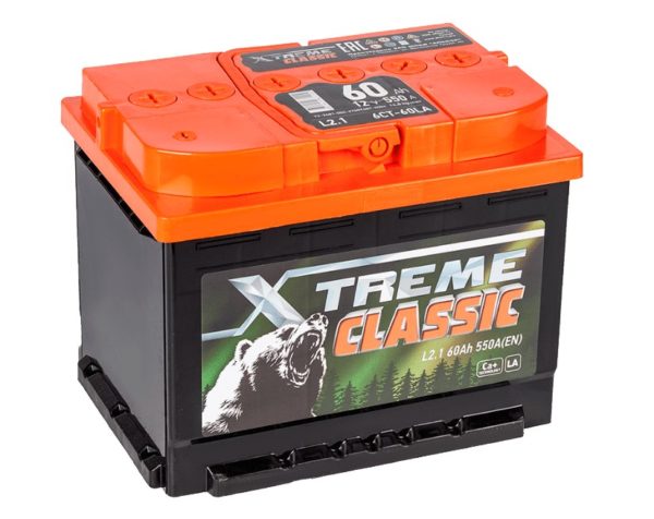 Аккумулятор X-treme CLASSIC (Тюмень) 60 Ач пр