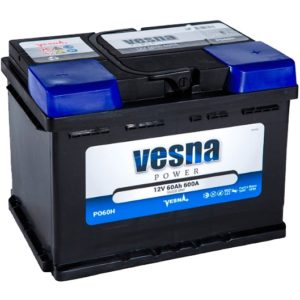 Аккумулятор VESNA Power 60 Ач ОП (низкий)